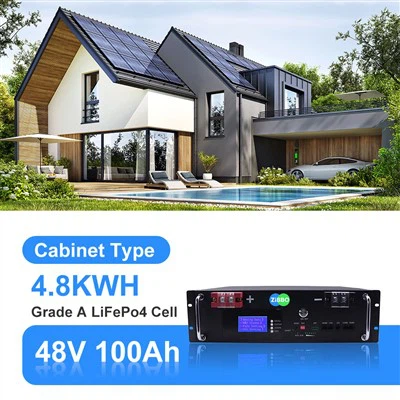 Baterai yang Dapat Dipasang di Rak Fosfat LiFePO4 48V 100AH